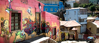 Partez sur les traces du Graffiti - Valparaiso, Chili