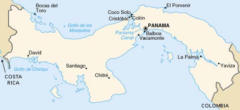 carte Panama